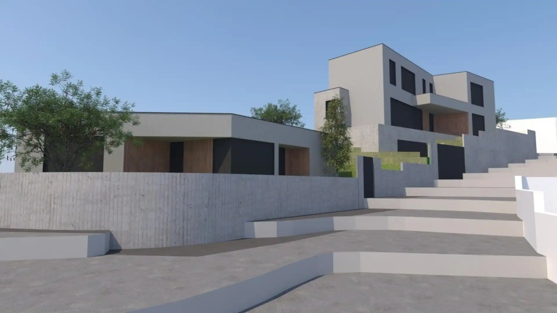 Vista exterior de Casa o chalet en venta en Vigo 