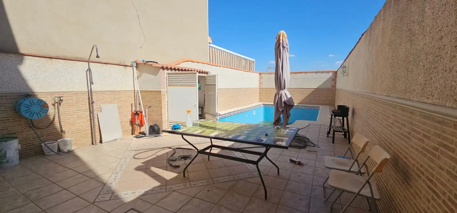 Piscina de Casa o chalet en venta en Puertollano con Aire acondicionado, Calefacción y Trastero