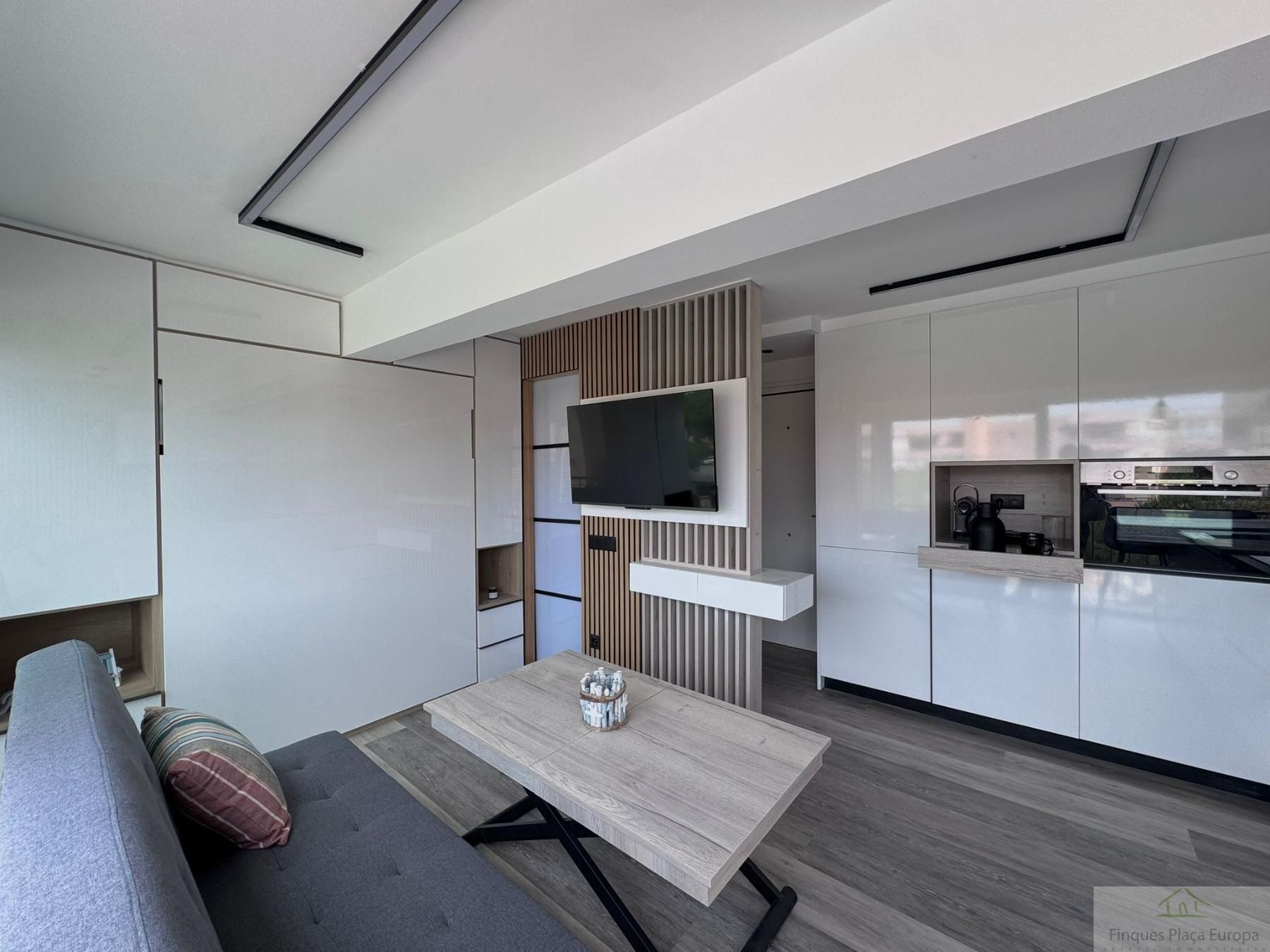 Living room of Study for sale in Castell-Platja d'Aro  with Air Conditioner, Heating and Parquet flooring