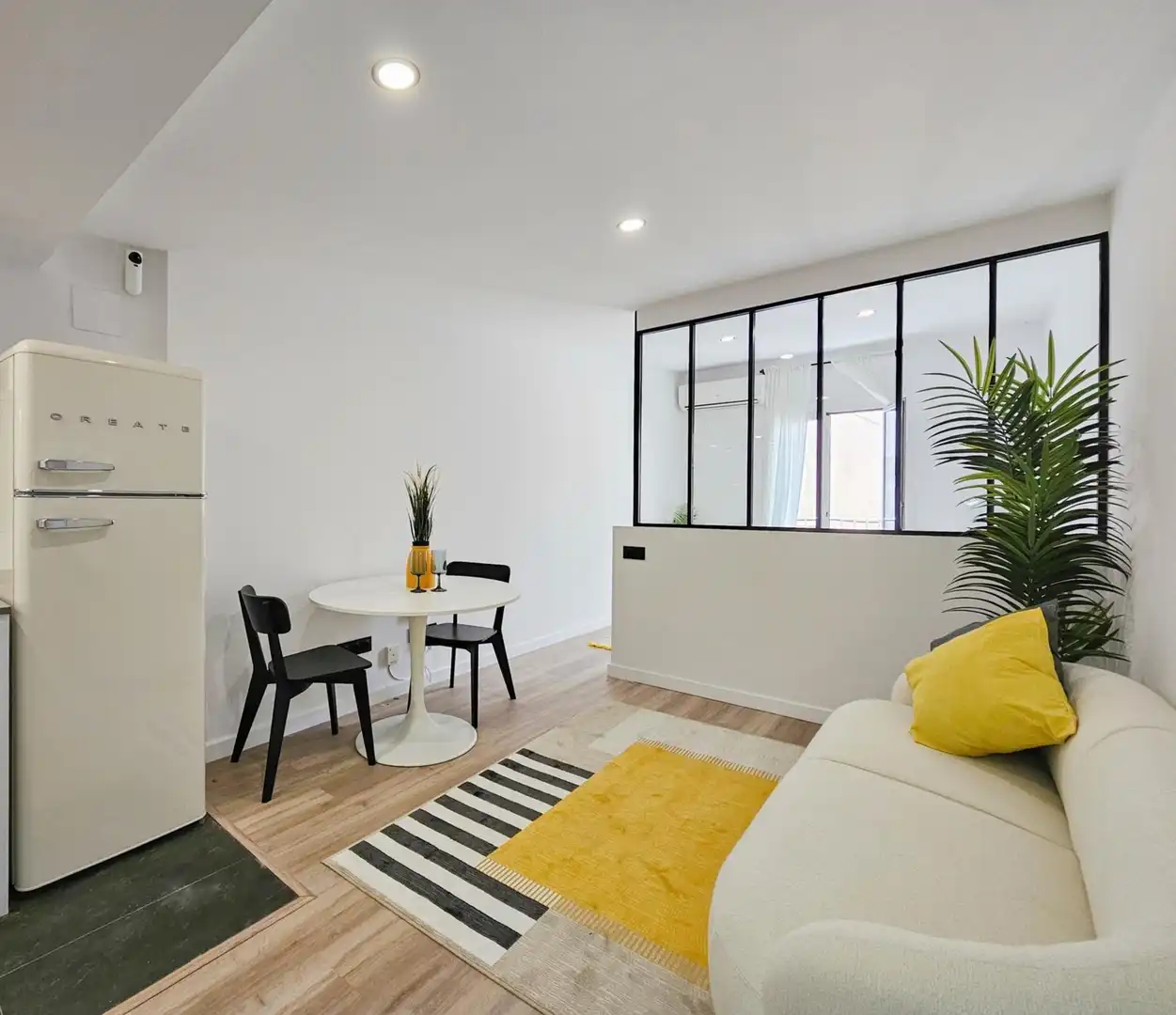 Wohnzimmer von Wohnung zum Verkauf in Barcelona mit Heizung und Terrasse