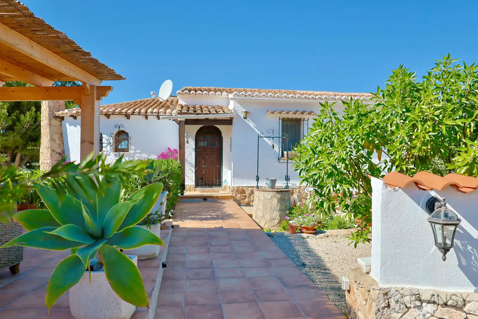 Jardí de Casa o xalet en venda en Jávea / Xàbia amb Terrassa i Piscina