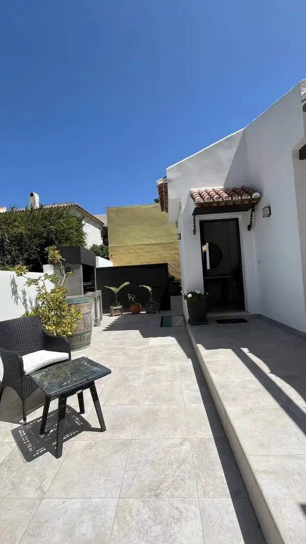 Terraza de Casa o chalet en venta en Mijas con Piscina