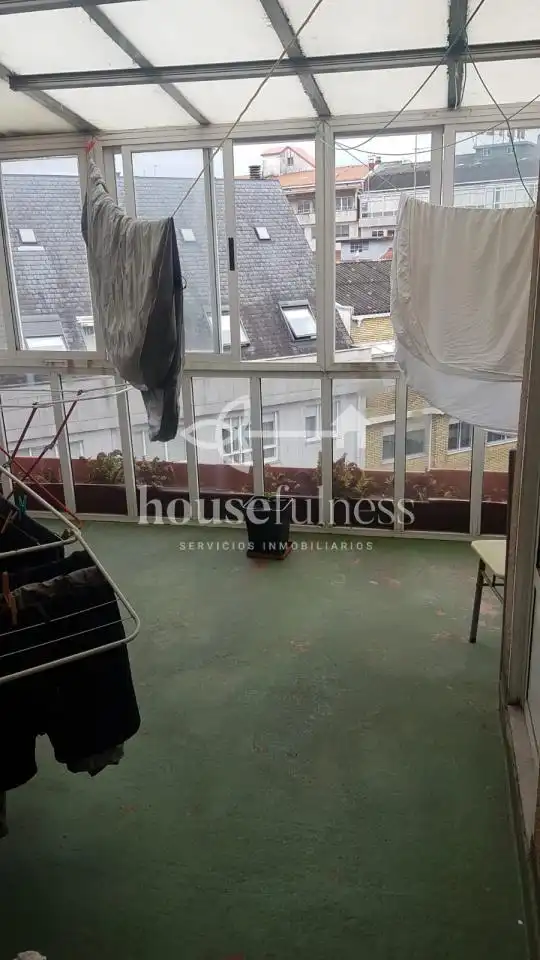 Terrasse von Maisonette zum Verkauf in Ferrol mit Heizung, Parkett und Abstellraum