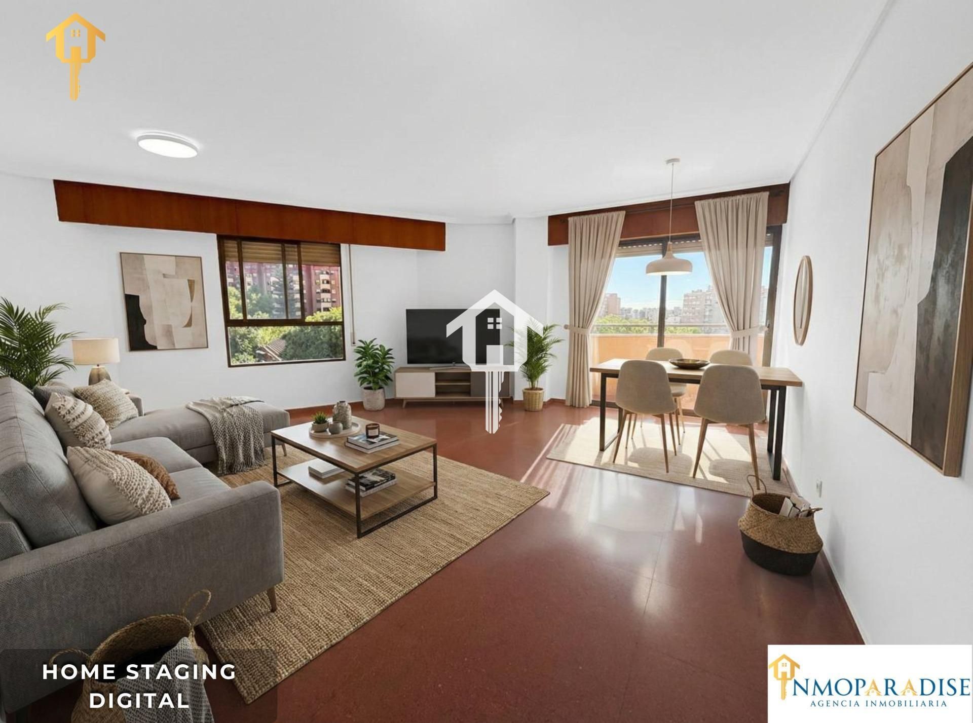 Sala d'estar de Pis en venda en Alicante / Alacant amb Terrassa, Balcó i Piscina comunitària