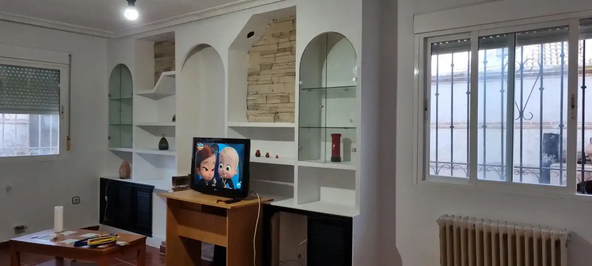 Sala de estar de Casa o chalet para compartir en Nambroca con Parquet, Trastero y Amueblado