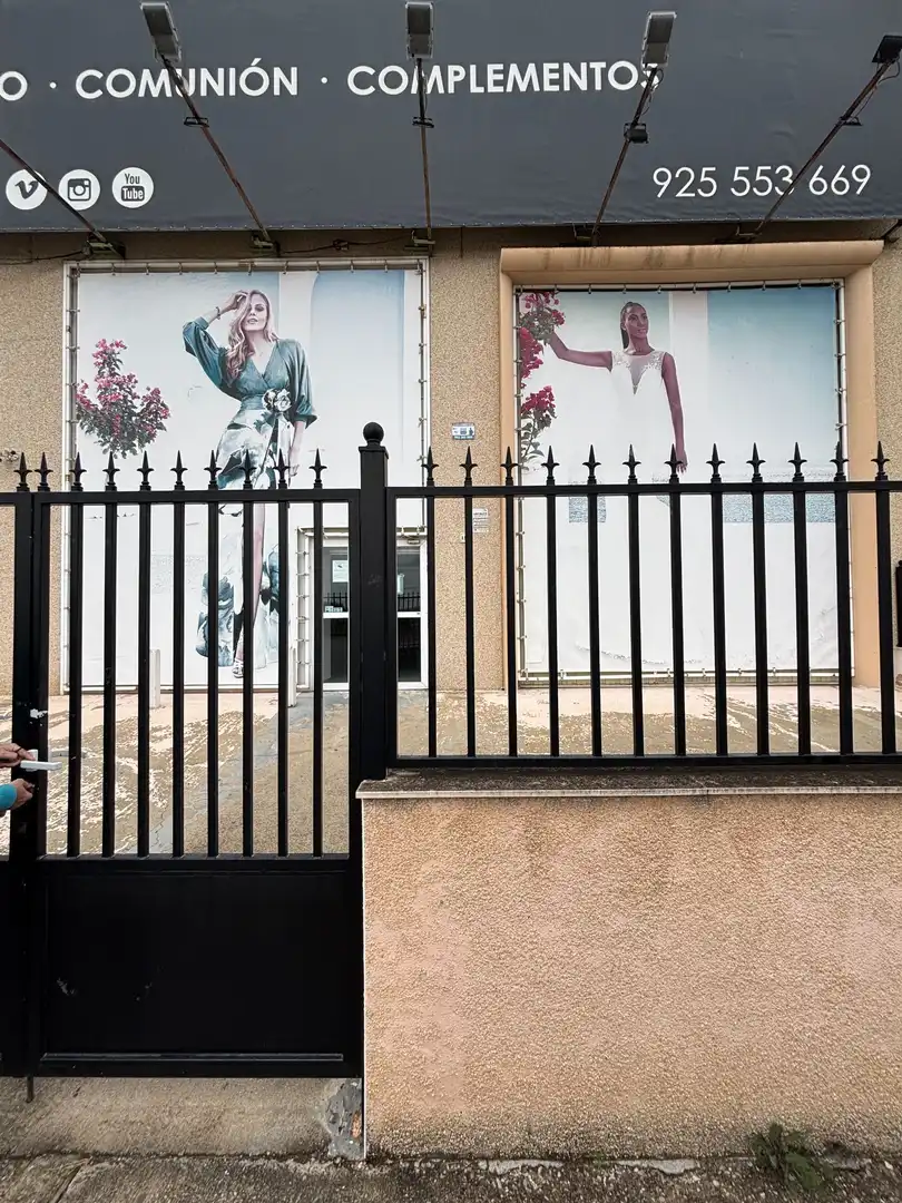 Vista exterior de Nave industrial en venta en Numancia de la Sagra