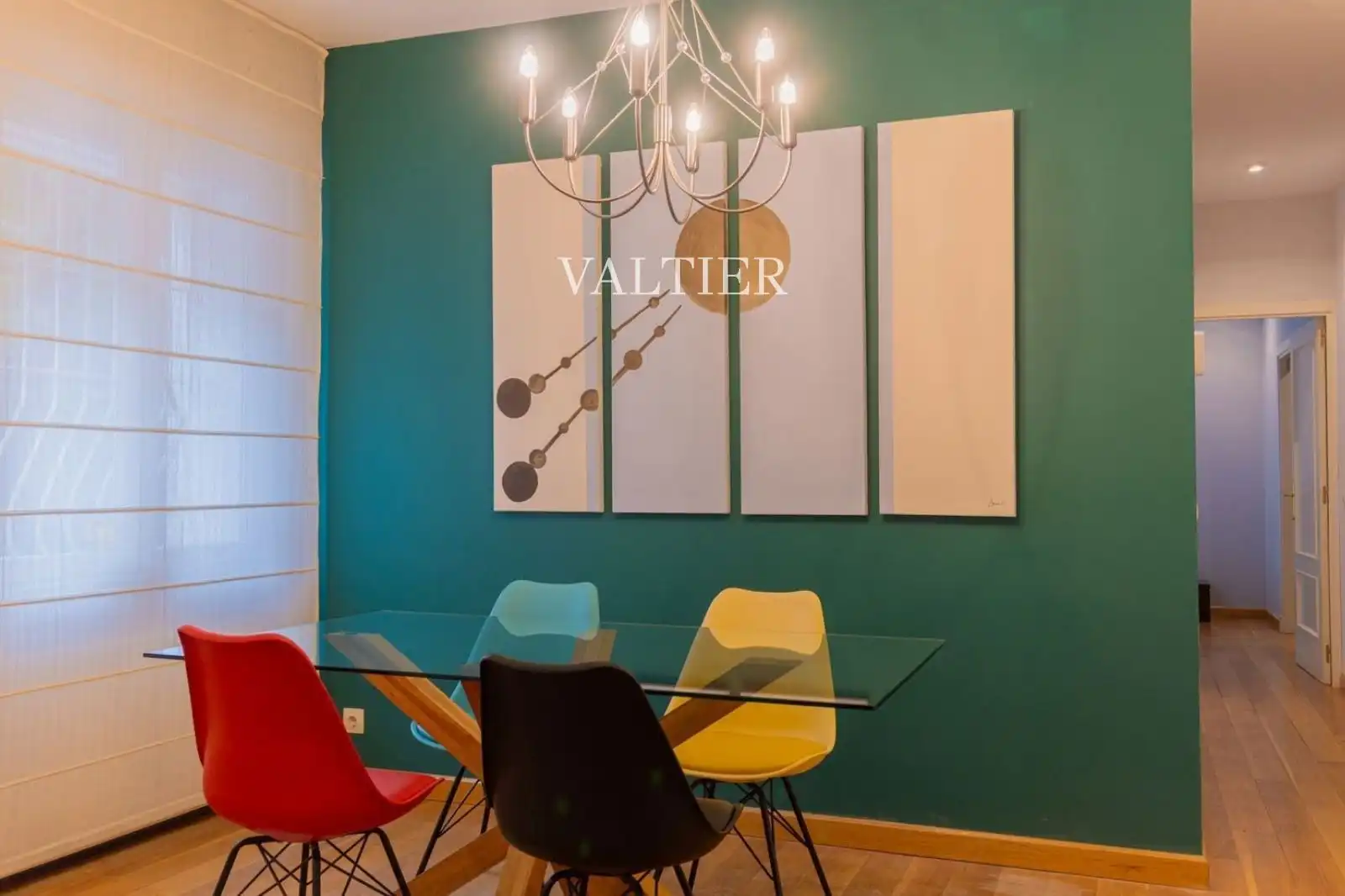 Comedor de Piso de alquiler en Madrid con Aire acondicionado y Amueblado
