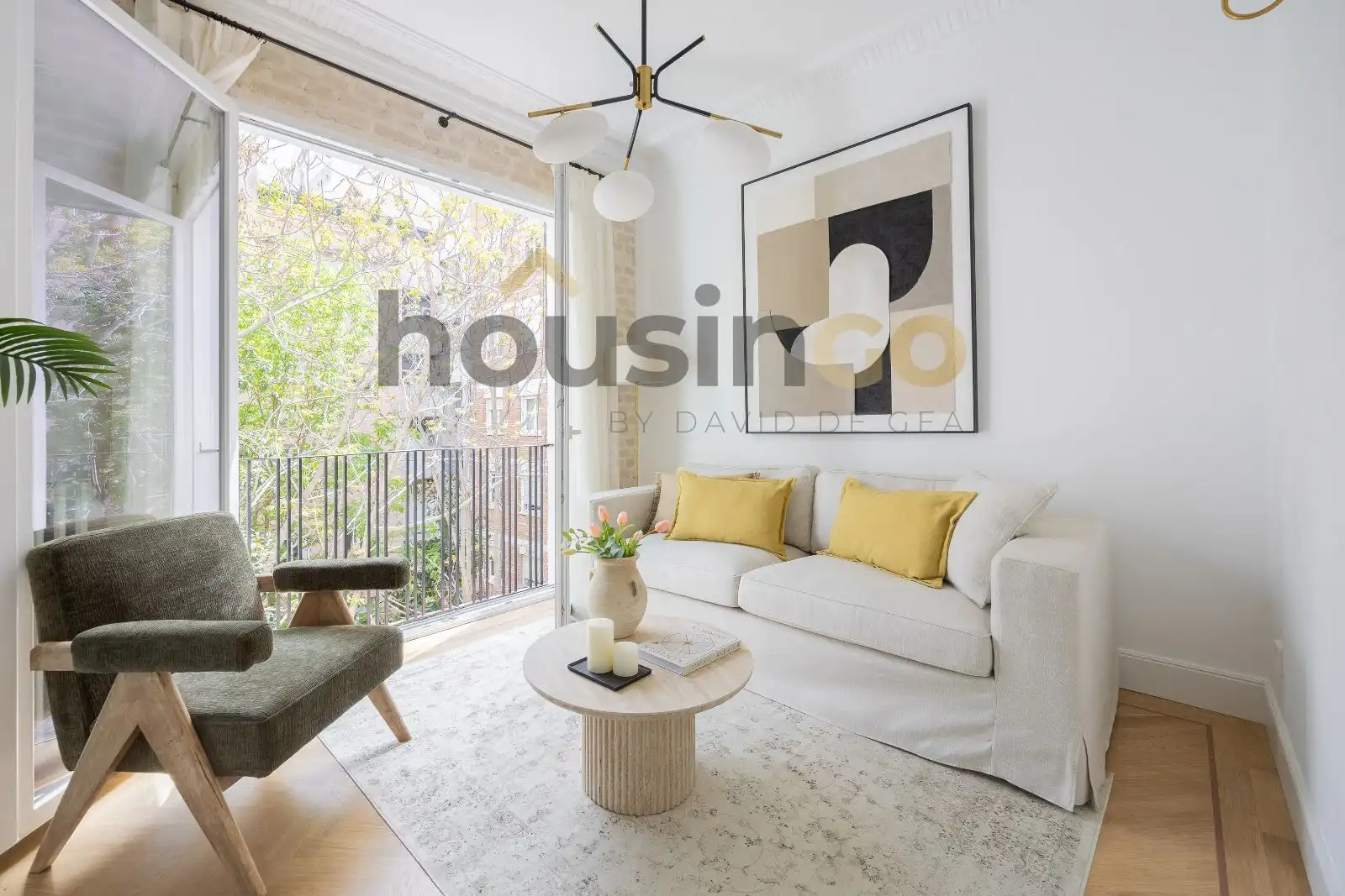 Sala de estar de Piso en venta en Madrid con Aire acondicionado, Calefacción y Trastero