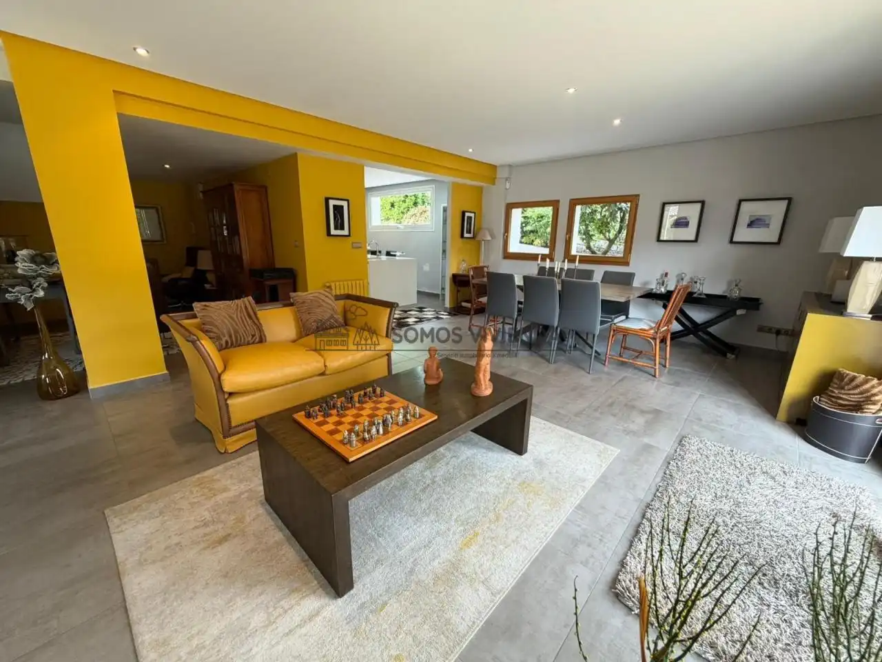 Sala de estar de Casa o chalet en venta en Ourense Capital  con Calefacción, Jardín privado y Terraza