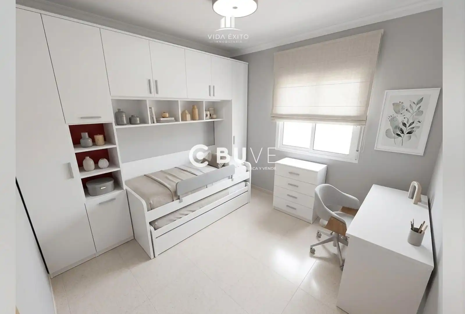Schlafzimmer von Wohnung zur Miete in Alcaudete mit Klimaanlage und Möbliert