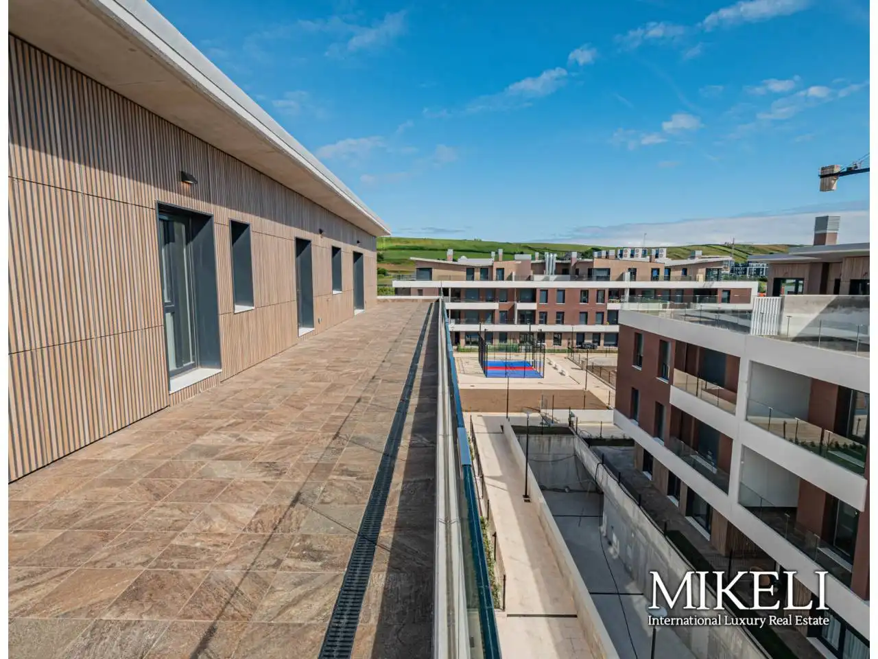 Terraza de Piso de alquiler en Santa Cruz de Bezana con Calefacción, Terraza y Trastero