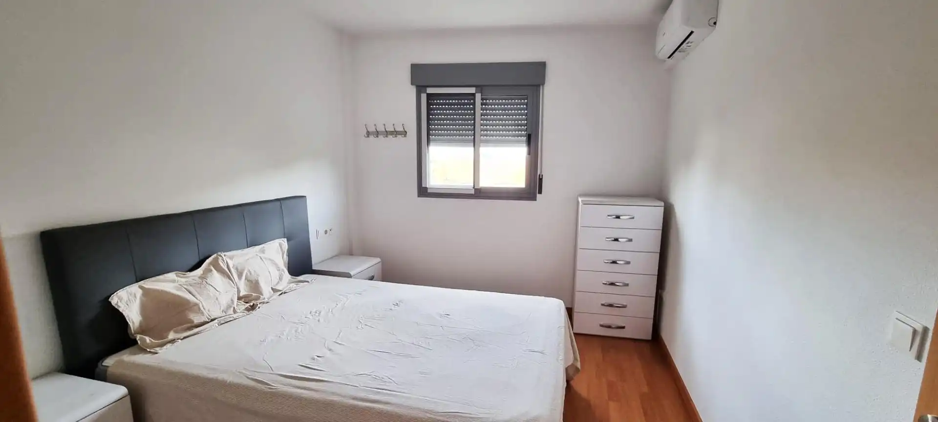 Bedroom of Flat for rent in Aspe  with Air Conditioner, Terrace and Furnished