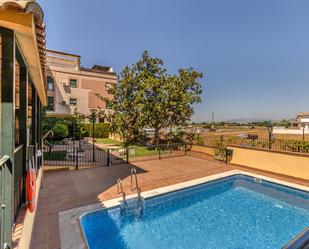 Swimming pool of Duplex for sale in Cájar  with Air Conditioner, Terrace and Balcony