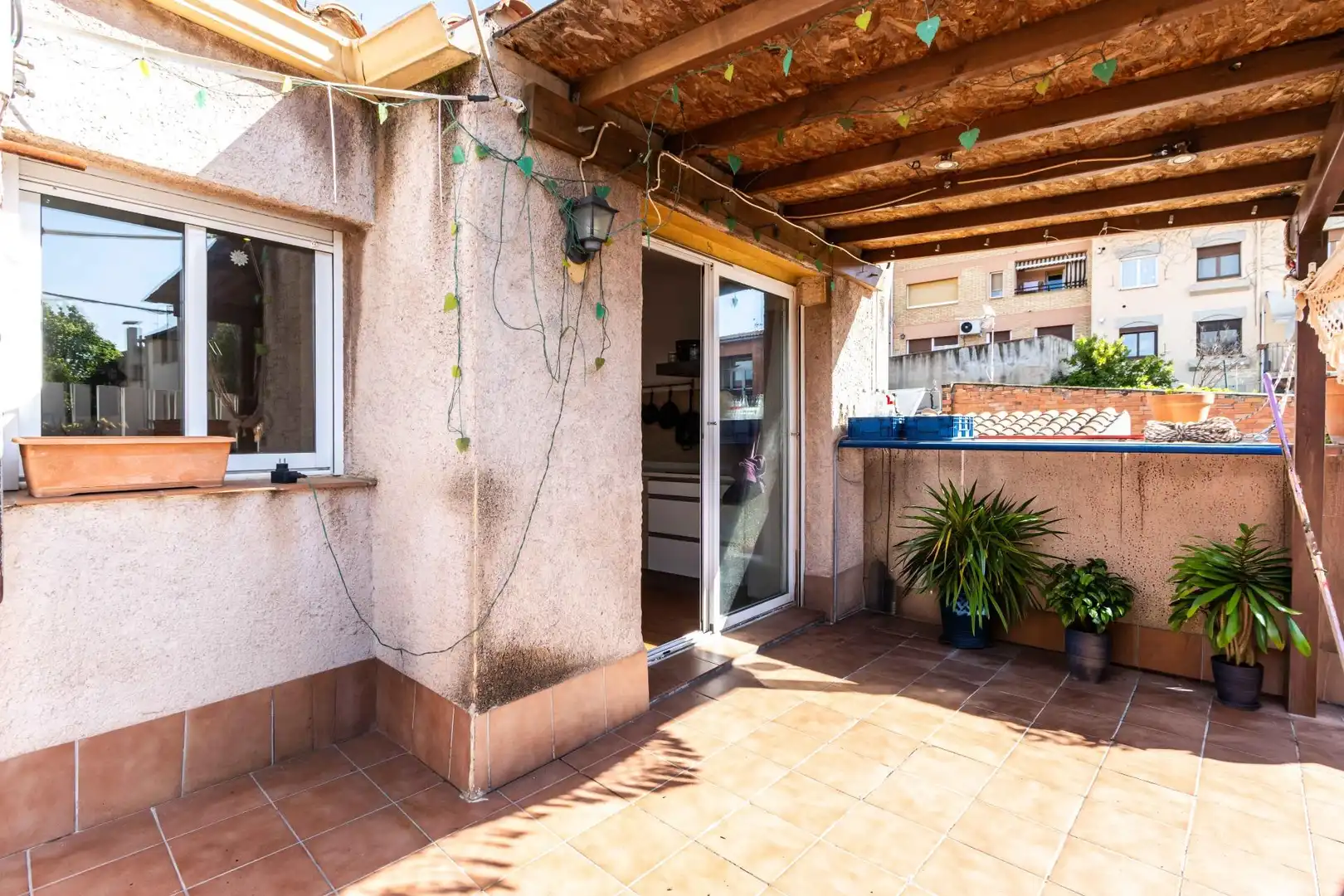 Terraza de Dúplex en venta en Sant Llorenç Savall con Calefacción, Parquet y Terraza