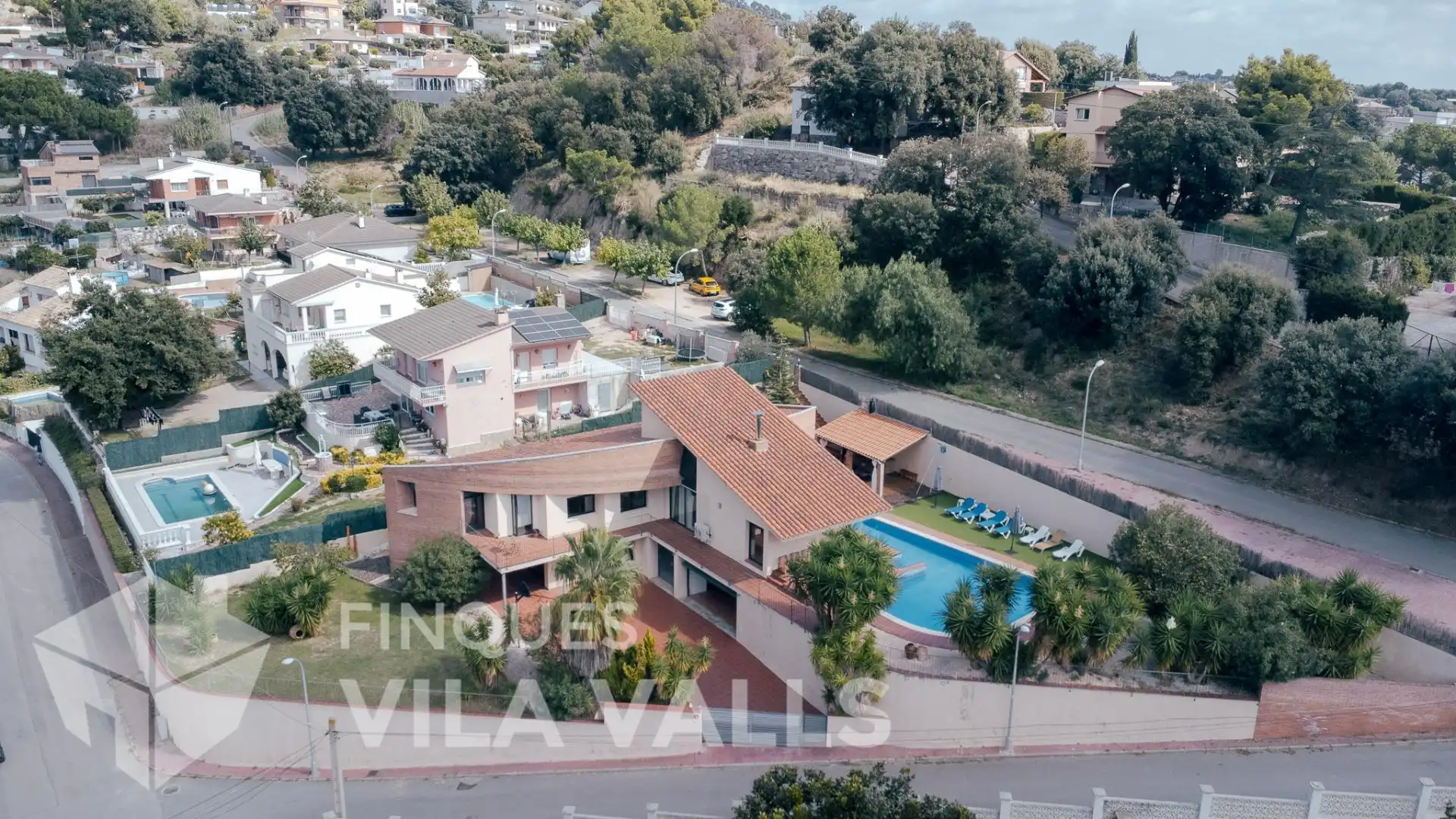 Vista exterior de Casa o chalet en venta en Caldes de Montbui con Aire acondicionado, Calefacción y Jardín privado