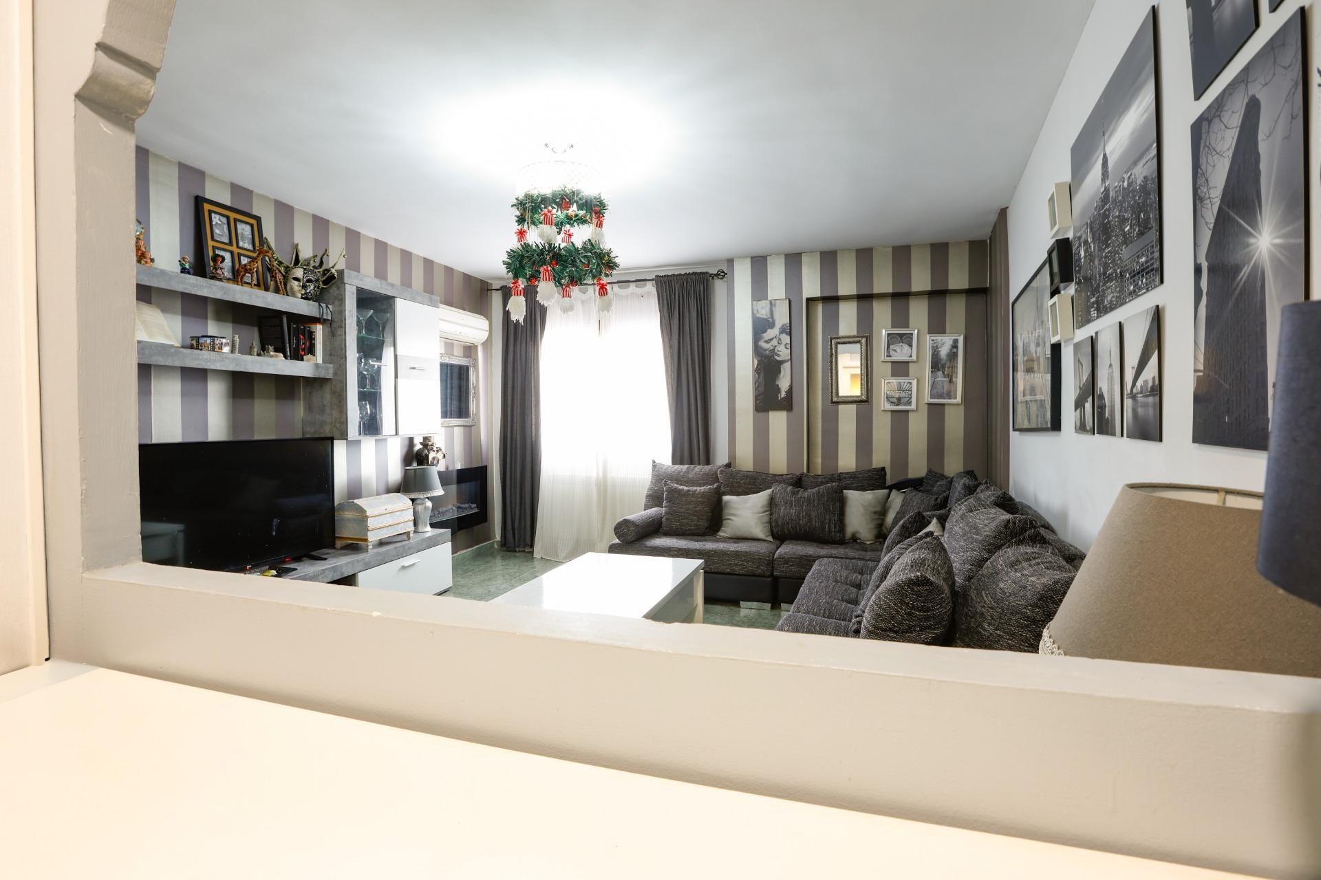 Sala de estar de Piso en venta en Valdemoro con Aire acondicionado, Calefacción y Terraza