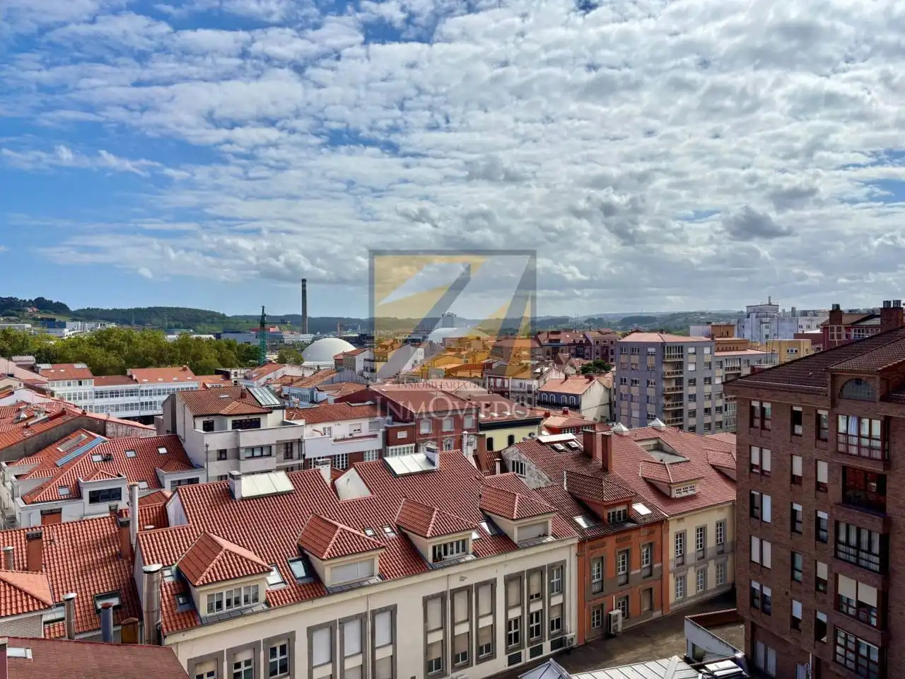 Exterior view of Flat for sale in Avilés  with Heating, Parquet flooring and Terrace