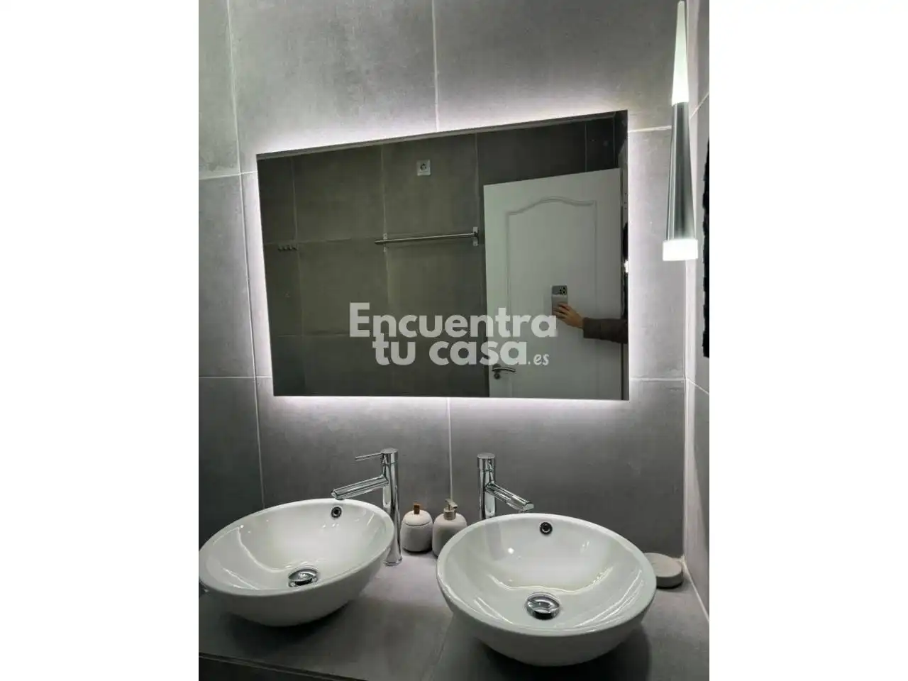 Baño de Casa adosada de alquiler en Altea con Aire acondicionado, Calefacción y Jardín privado