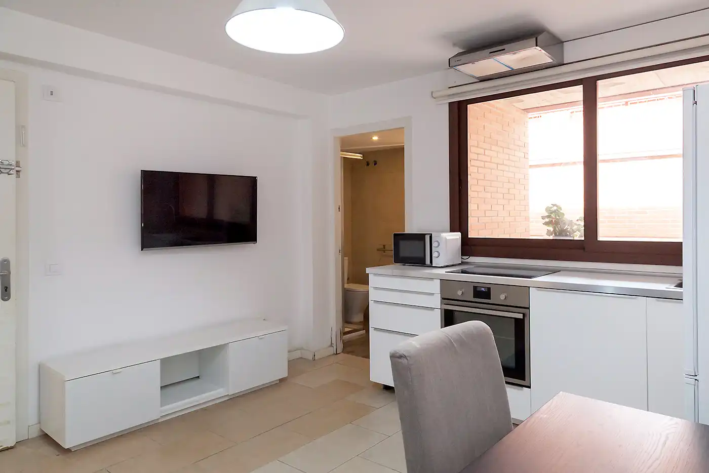 Sala d'estar de Dúplex en venda en Barcelona amb Aire condicionat, Calefacció i Terrassa