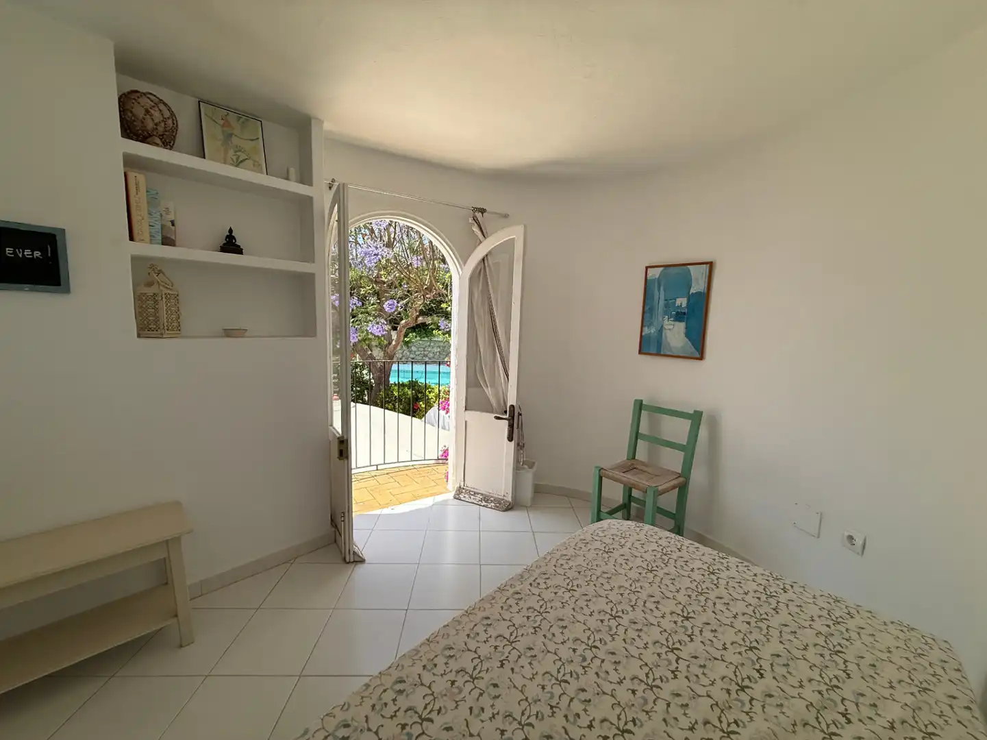 Bedroom of Houses for sale in Santa Eulària des Riu  with Air Conditioner, Heating and Terrace