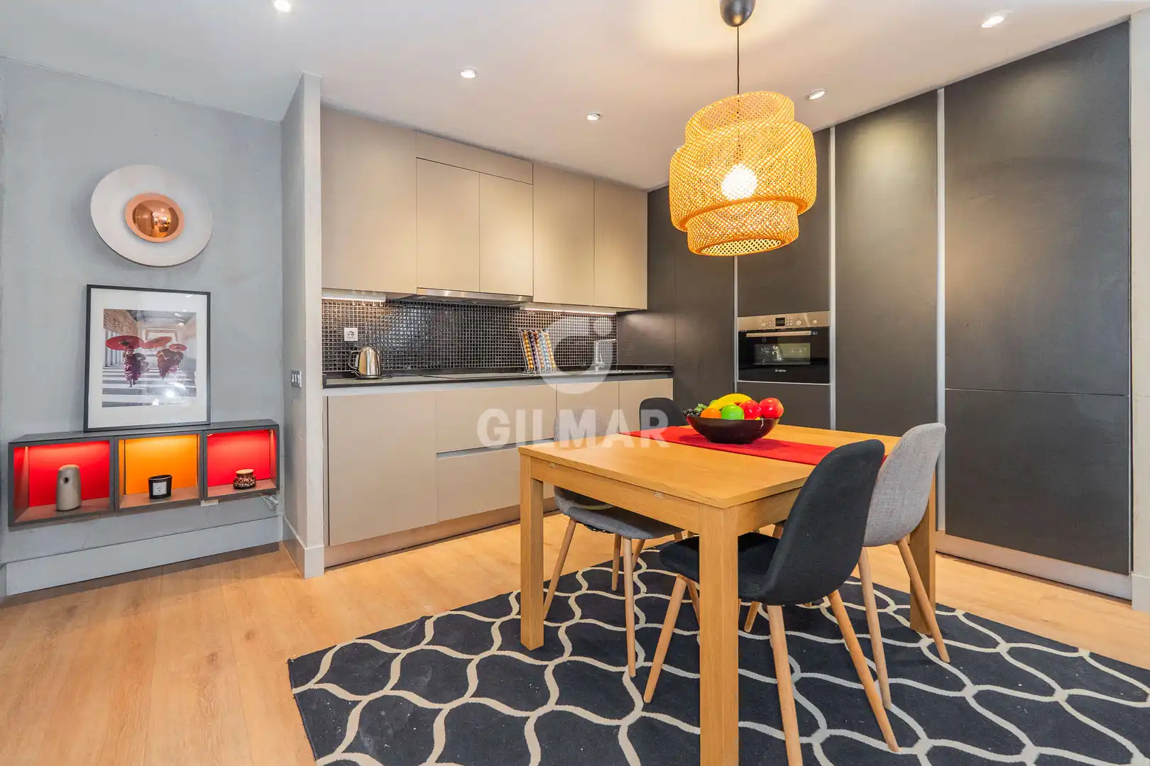 Kitchen of Flat for sale in Madrid  with Heating