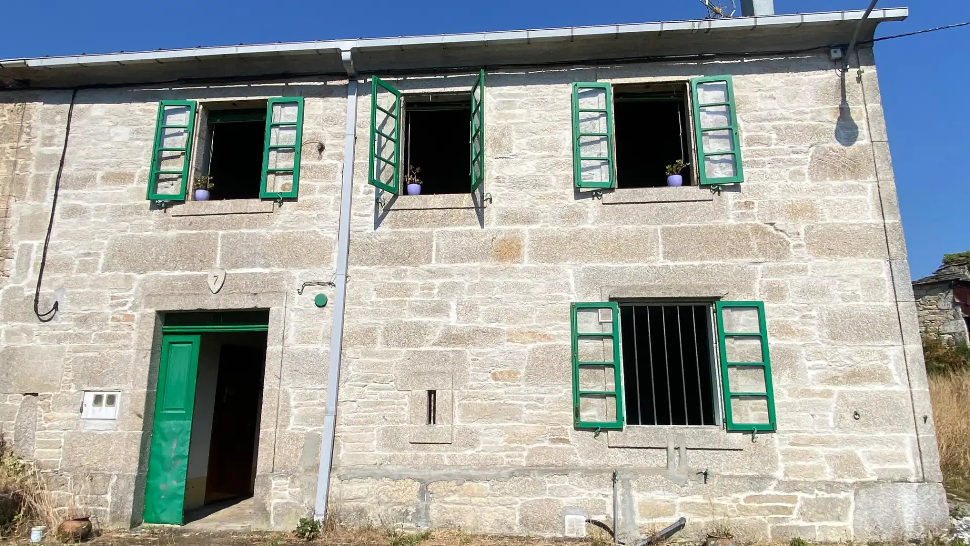 Exterior view of Houses for sale in Abadín  with Private garden