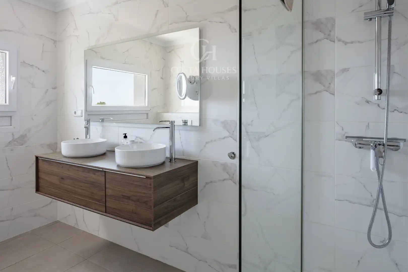Baño de Casa o chalet en venta en Jávea / Xàbia con Aire acondicionado, Calefacción y Jardín privado