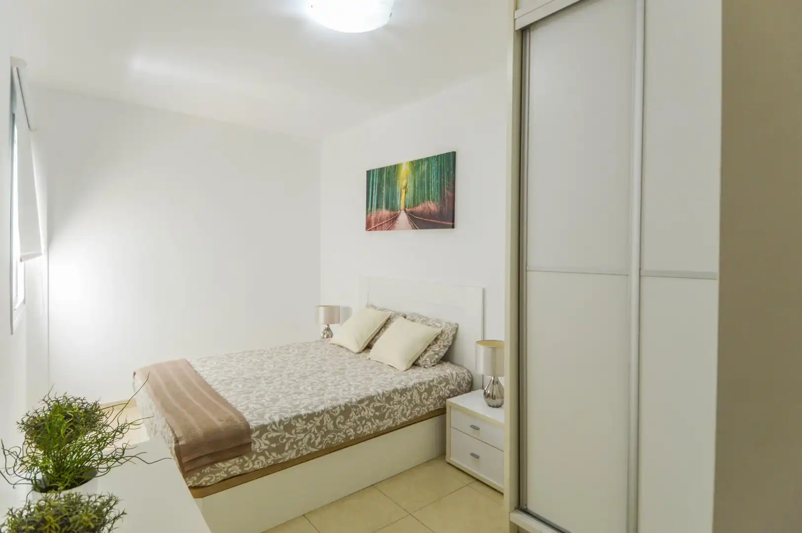 Schlafzimmer von Wohnungen zum Verkauf in Mogán mit Klimaanlage, Terrasse und Abstellraum