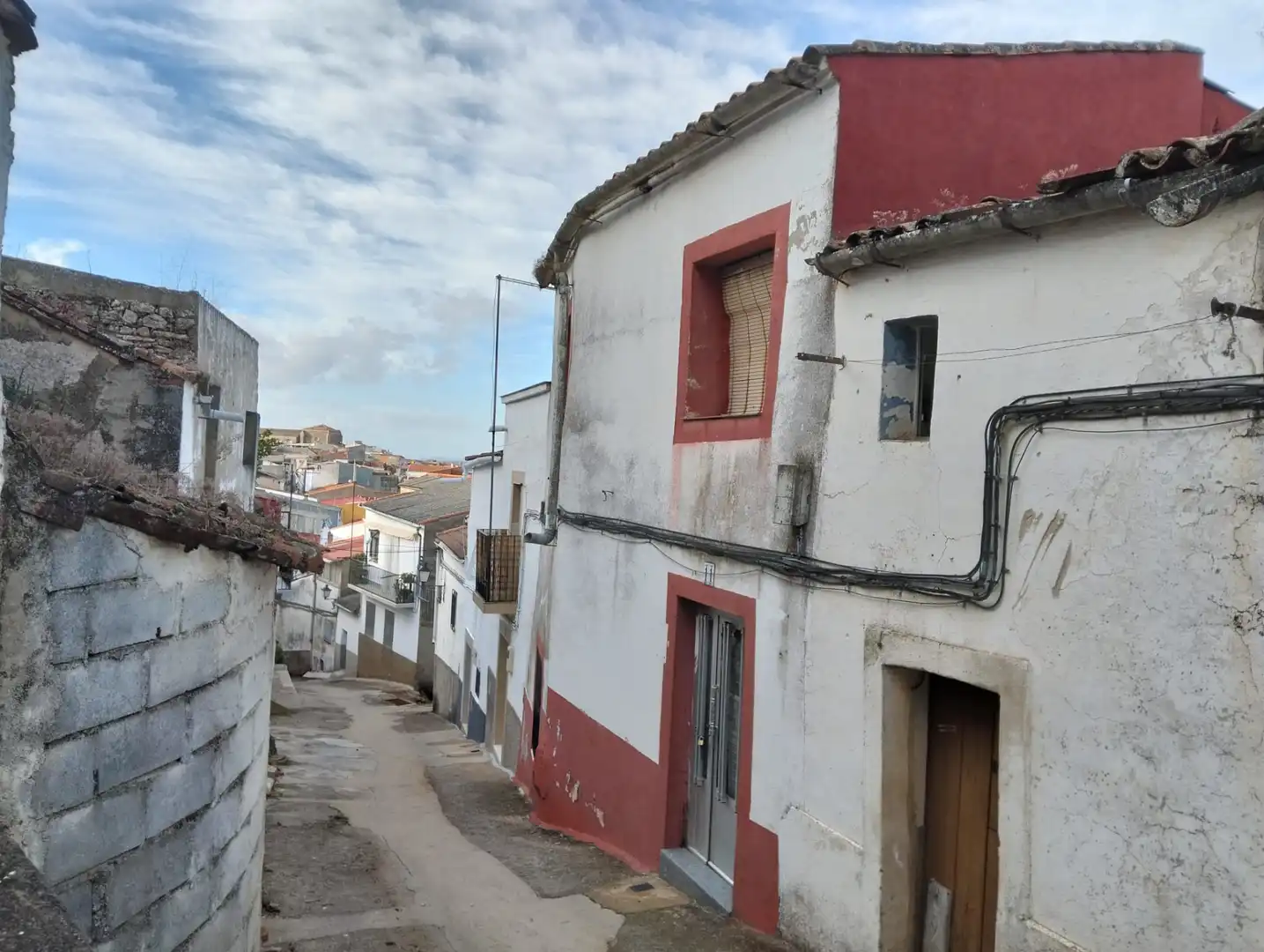 Vista exterior de Casa o chalet en venta en Alcuéscar