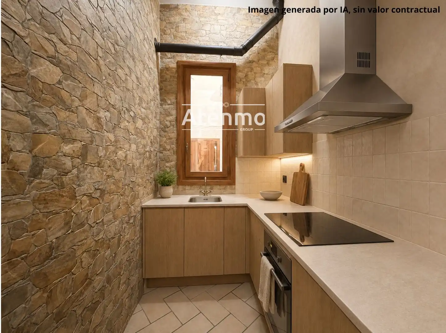 Cocina de Casa o chalet en venta en Barcelona con Terraza y Balcón
