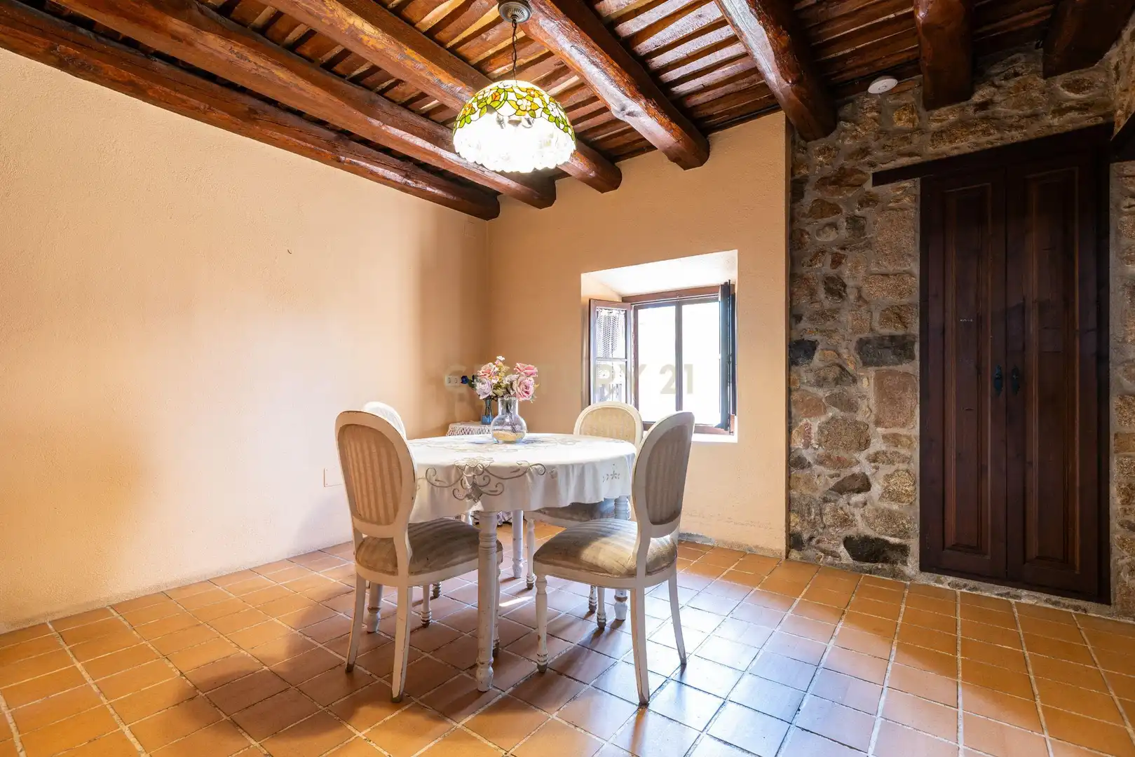 Dining room of Country homes for sale in Llagostera, Girona