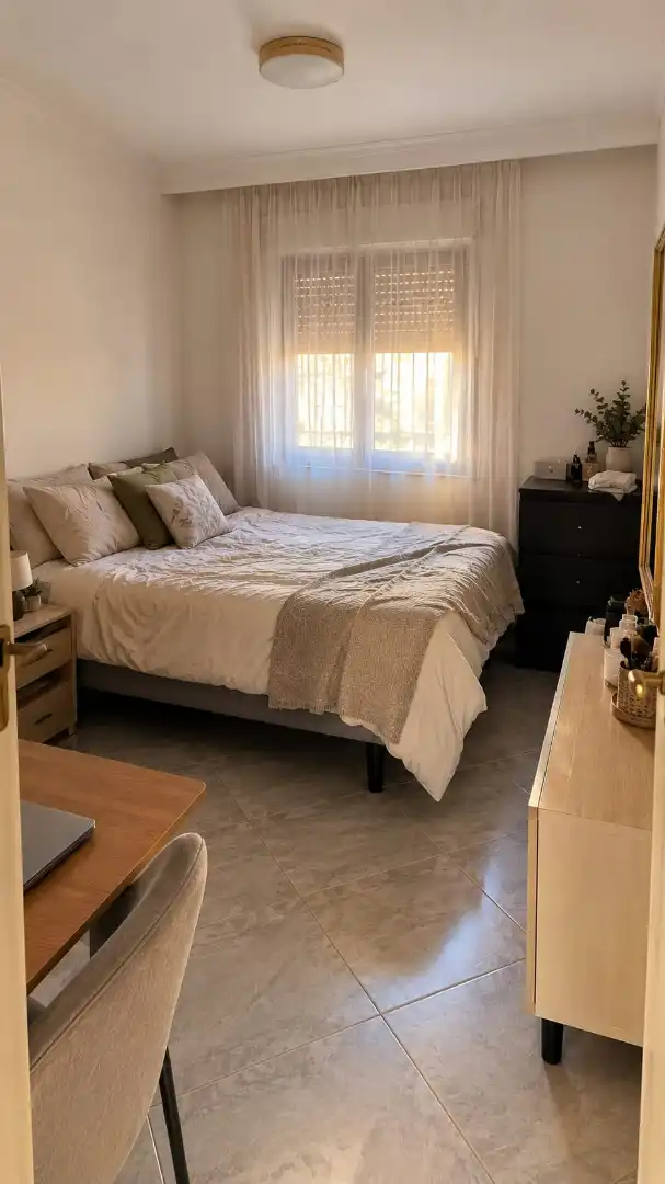 Bedroom of Flat for sale in Cruz de Humilladero