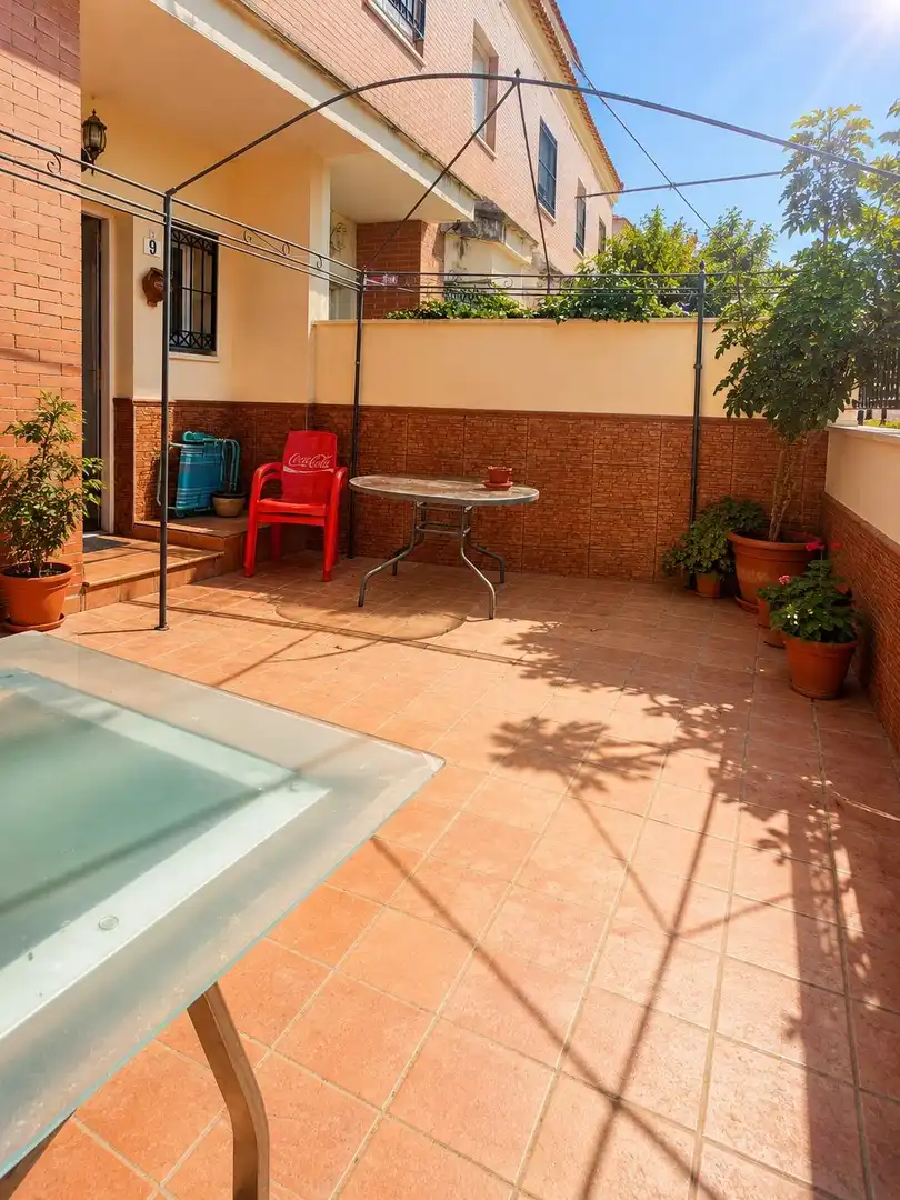 Terraza de Casa o chalet en venta en Coria del Río con Aire acondicionado, Terraza y Piscina comunitaria
