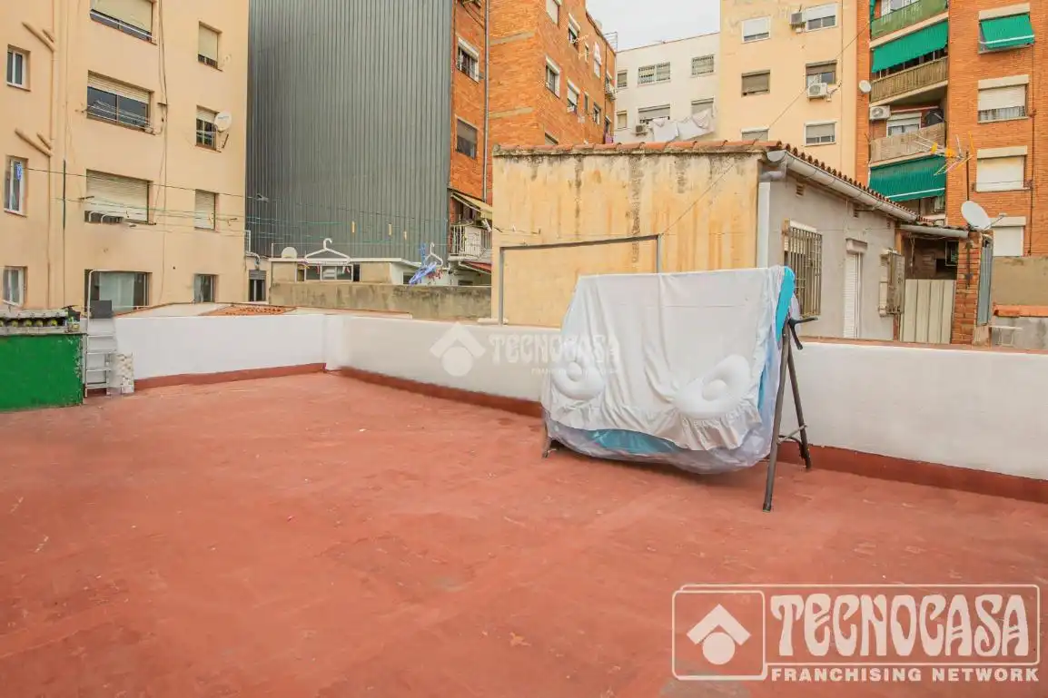 Terrasse von Wohnung zum Verkauf in Santa Coloma de Gramenet
