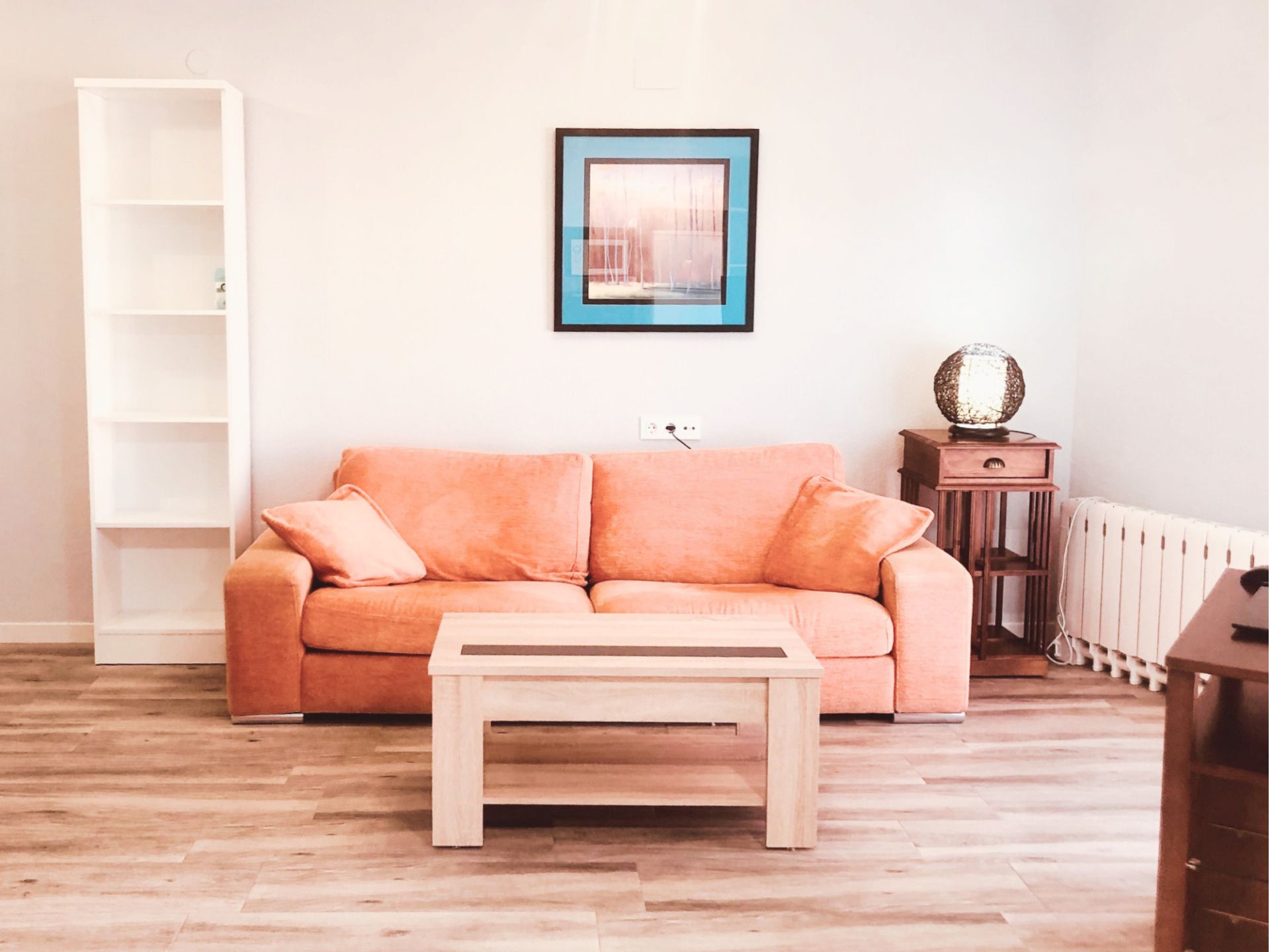 Sala de estar de Piso en venta en Elda con Amueblado, Horno y Lavadora