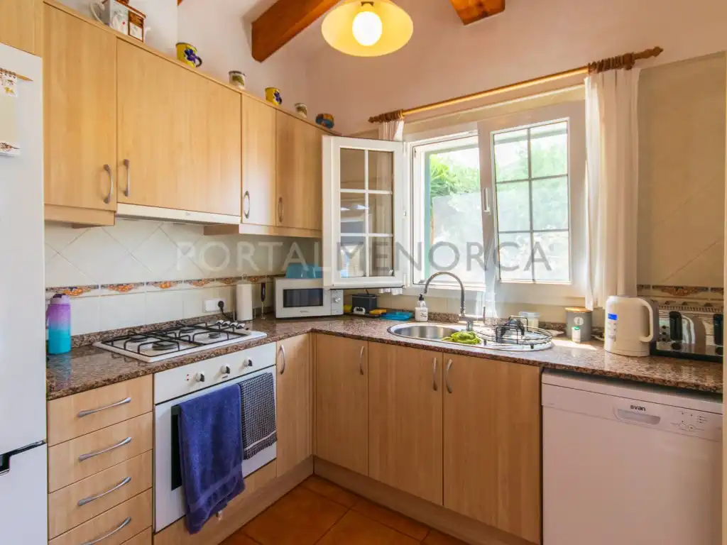 Kitchen of Houses for sale in Alaior  with Air Conditioner and Swimming Pool