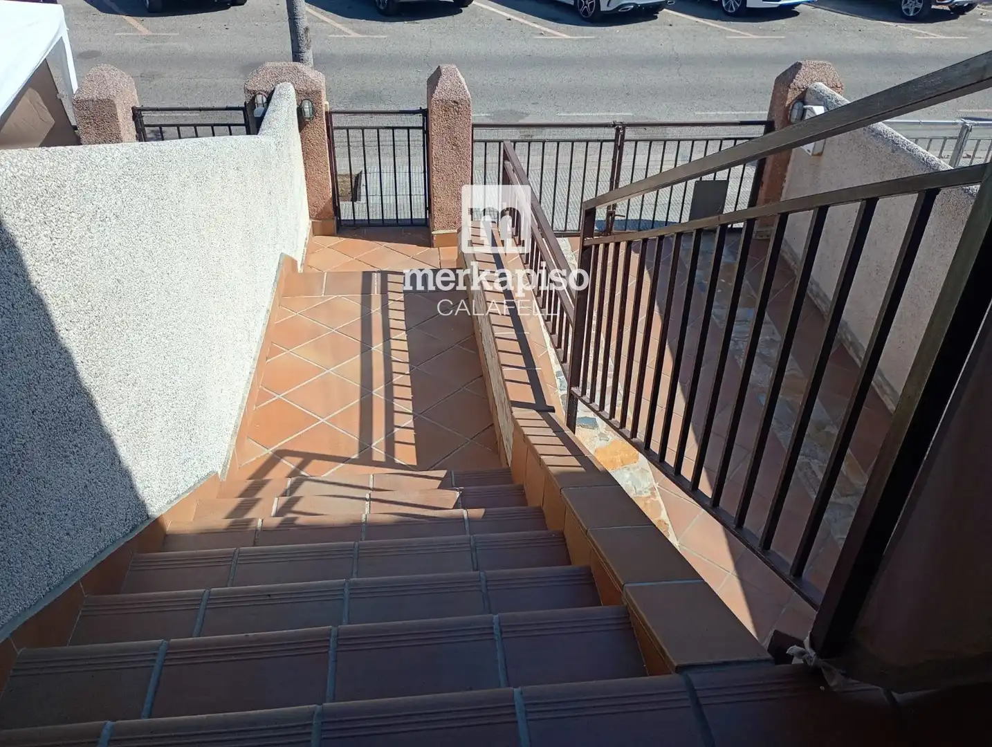 Vista exterior de Casa adosada en venta en Cunit con Aire acondicionado y Trastero