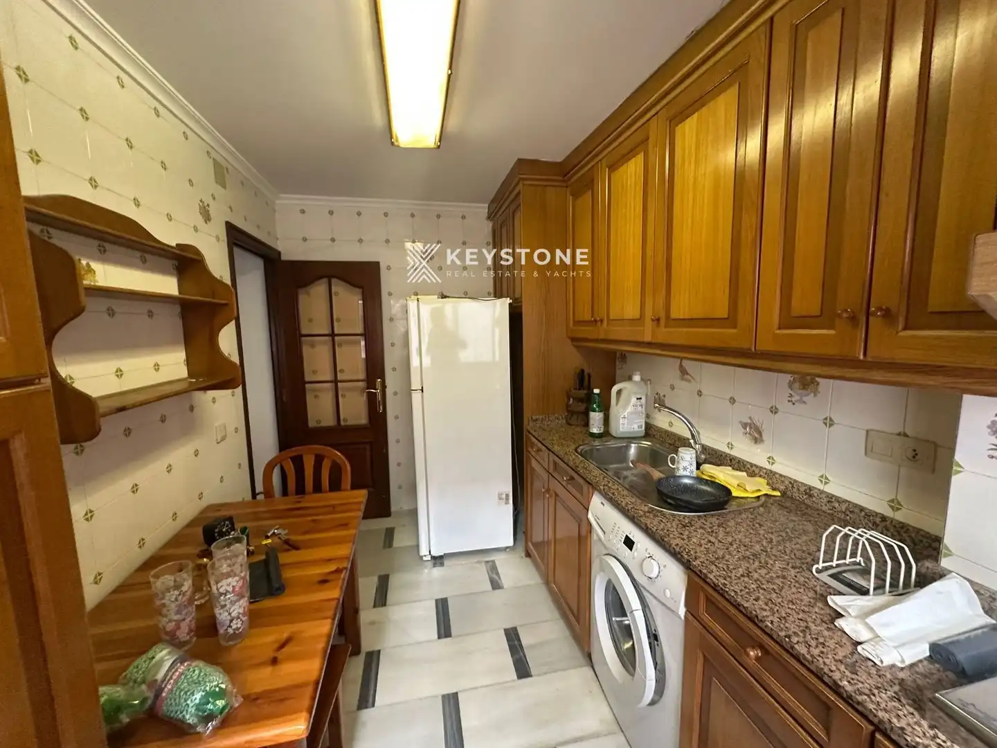 Kitchen of Flat for sale in Alicante / Alacant  with Heating, Terrace and Furnished