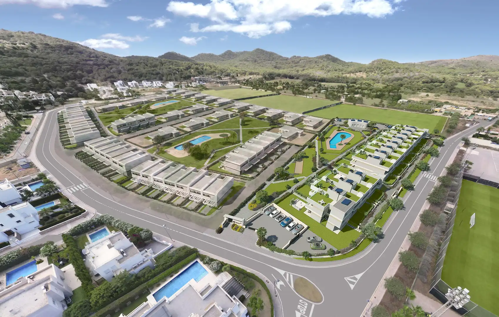 Vista exterior de Apartamento en venta en Cartagena con Aire acondicionado, Calefacción y Jardín privado