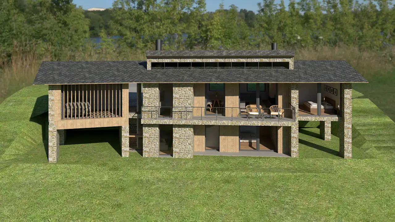 Exterior view of Houses for sale in Alp  with Heating, Private garden and Parquet flooring
