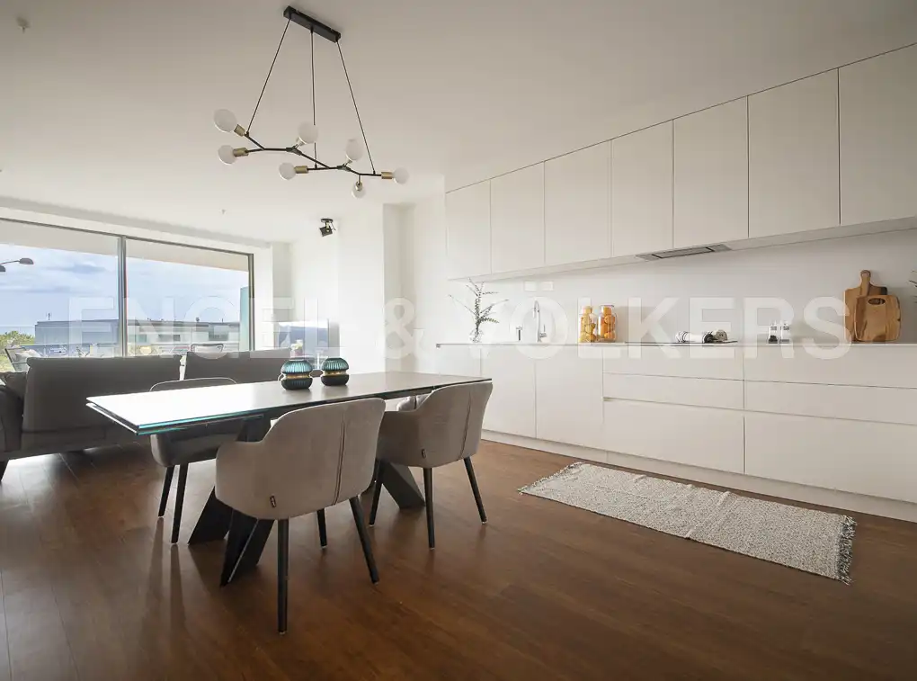 Cocina de Piso de alquiler en Barcelona con Aire acondicionado, Calefacción y Piscina