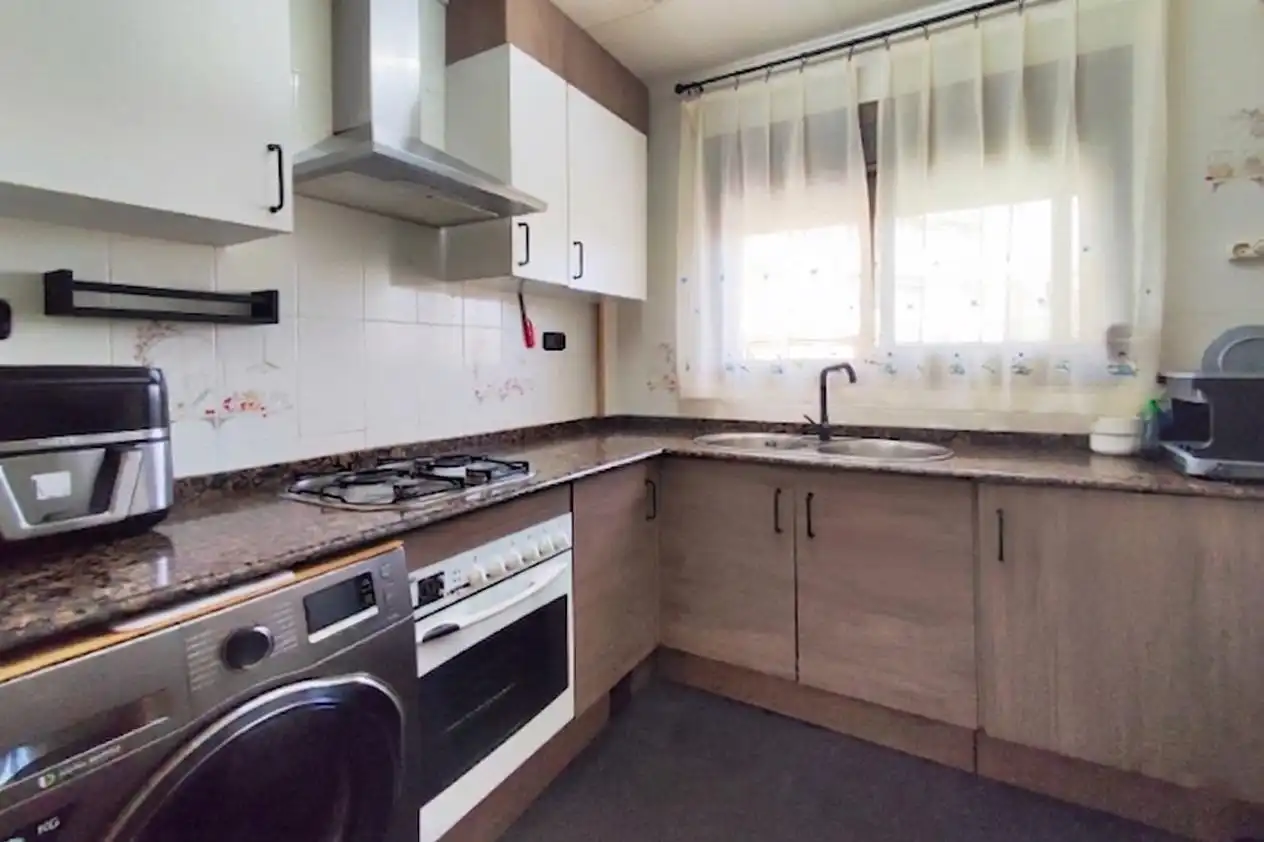 Küche von Wohnung zum Verkauf in Valencia mit Klimaanlage, Heizung und Terrasse
