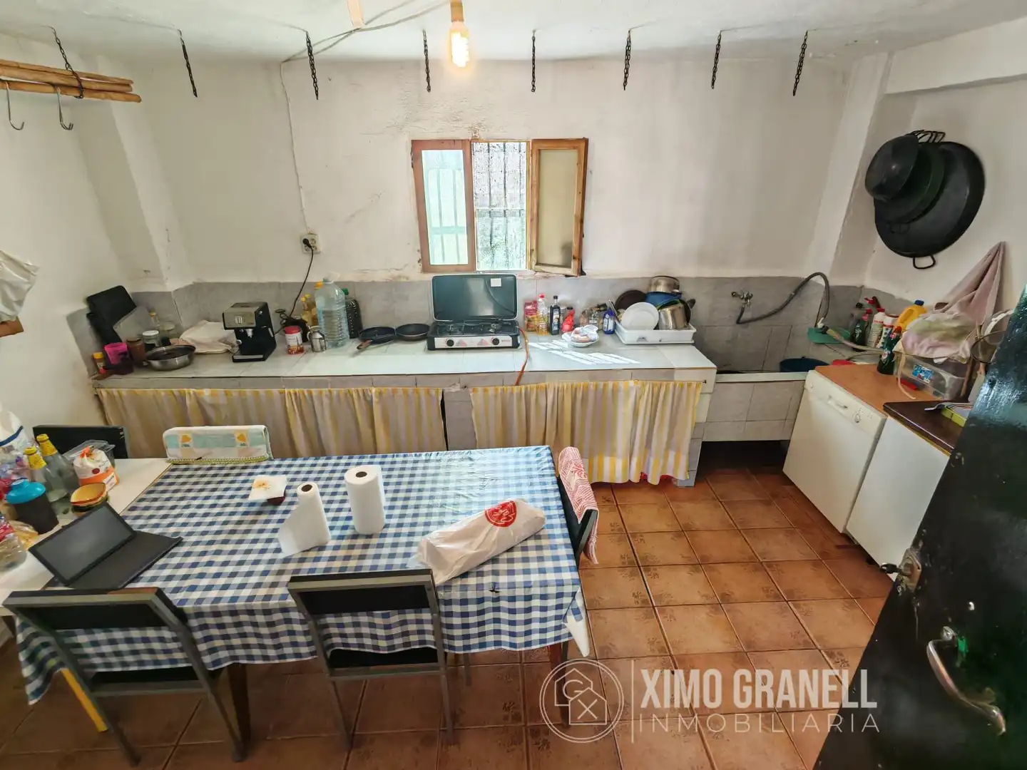 Küche von Country house zum Verkauf in Borriol mit Terrasse, Abstellraum und Schwimmbad