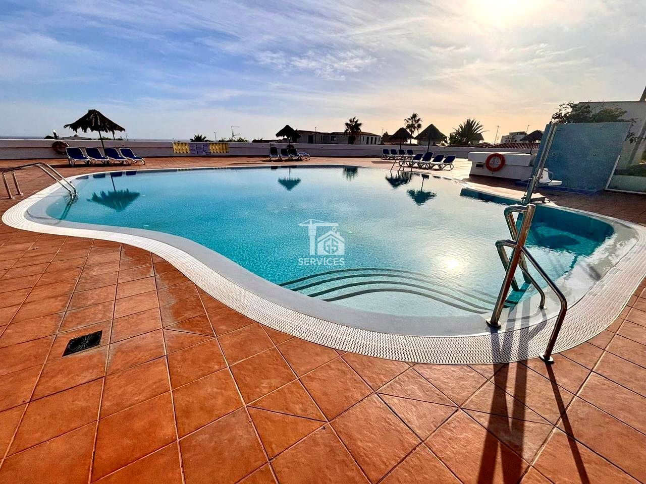 Swimming pool of Flat for sale in San Miguel de Abona  with Furnished, Balcony and Community pool
