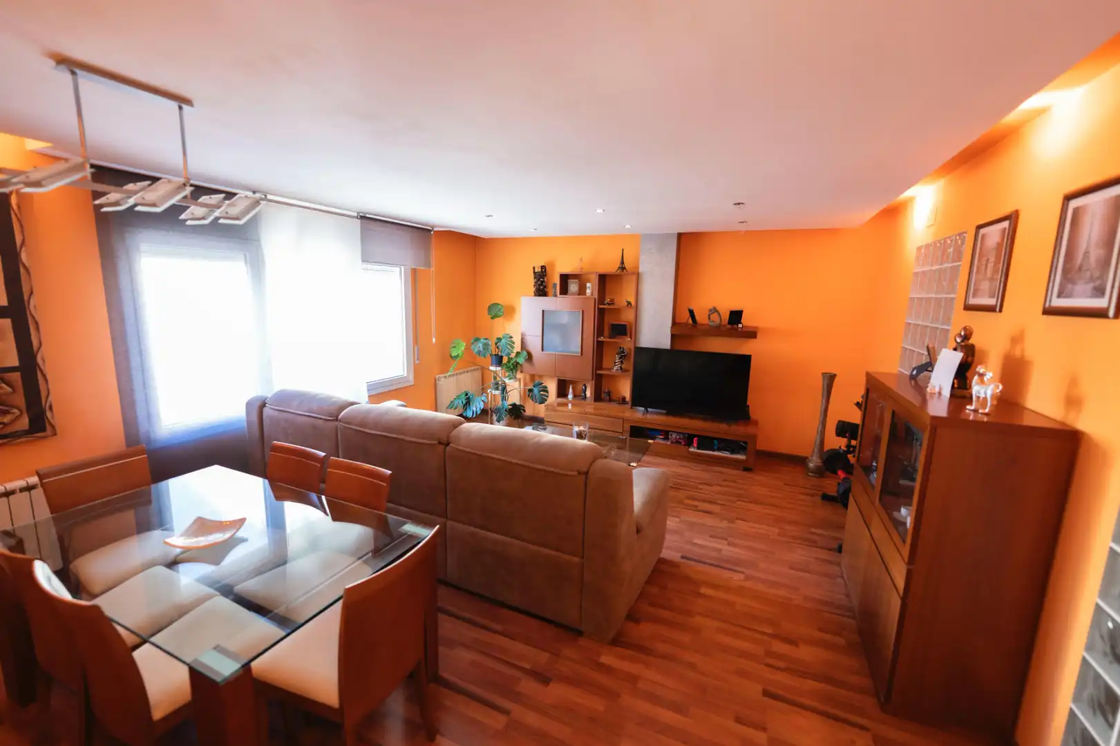 Sala d'estar de Pis en venda en Vilanova del Camí amb Aire condicionat, Calefacció i Parquet