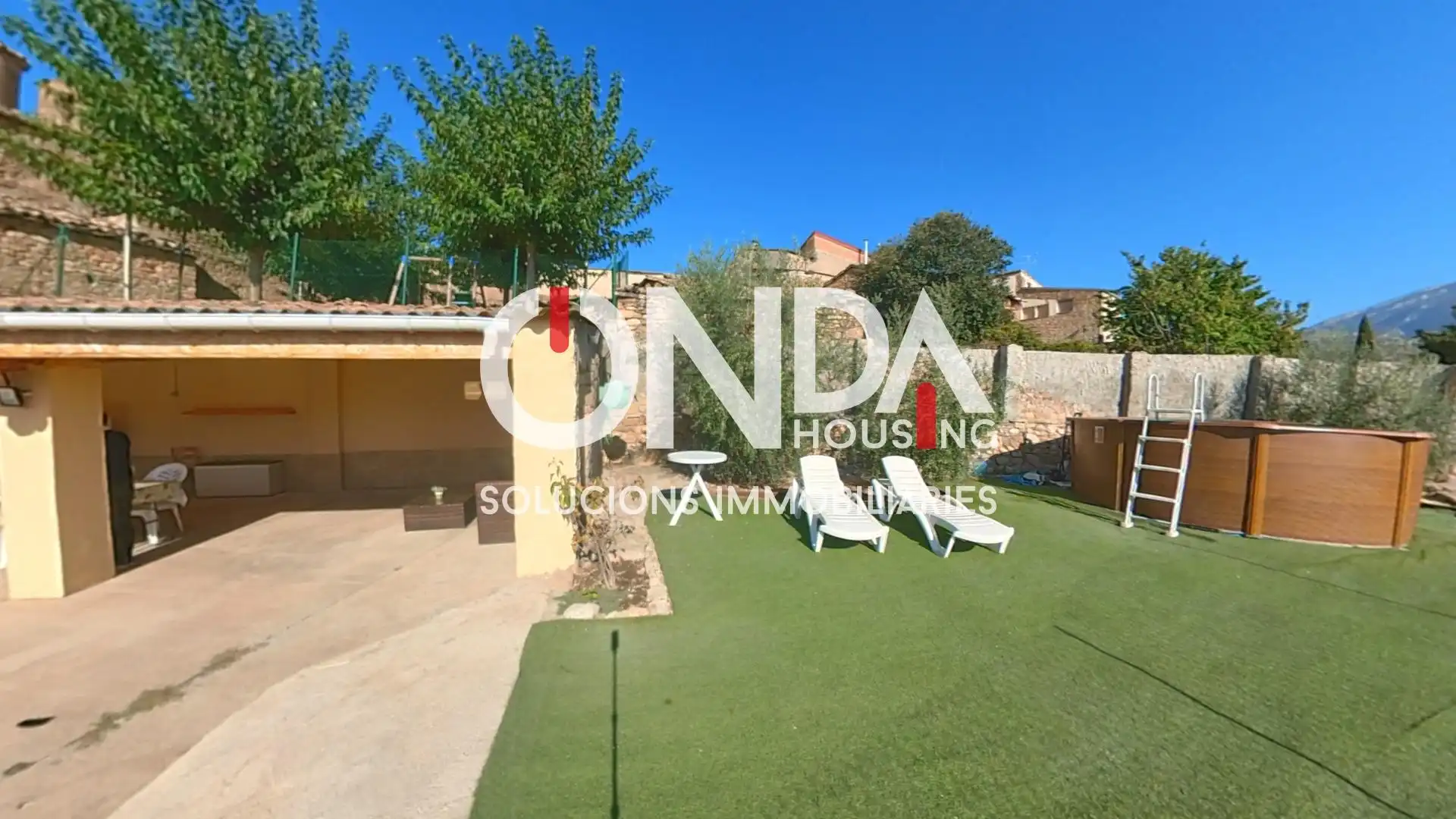 Terrassa de Finca rústica en venda en Isona i Conca Dellà amb Aire condicionat, Calefacció i Terrassa