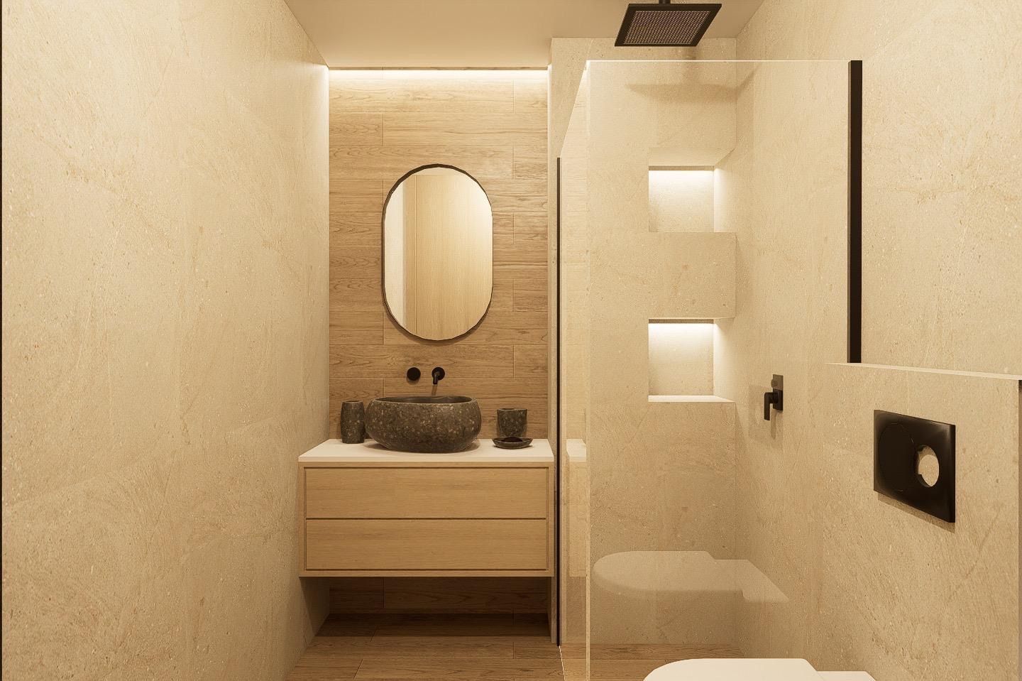 Bathroom of Flat for sale in Oviedo   with Heating