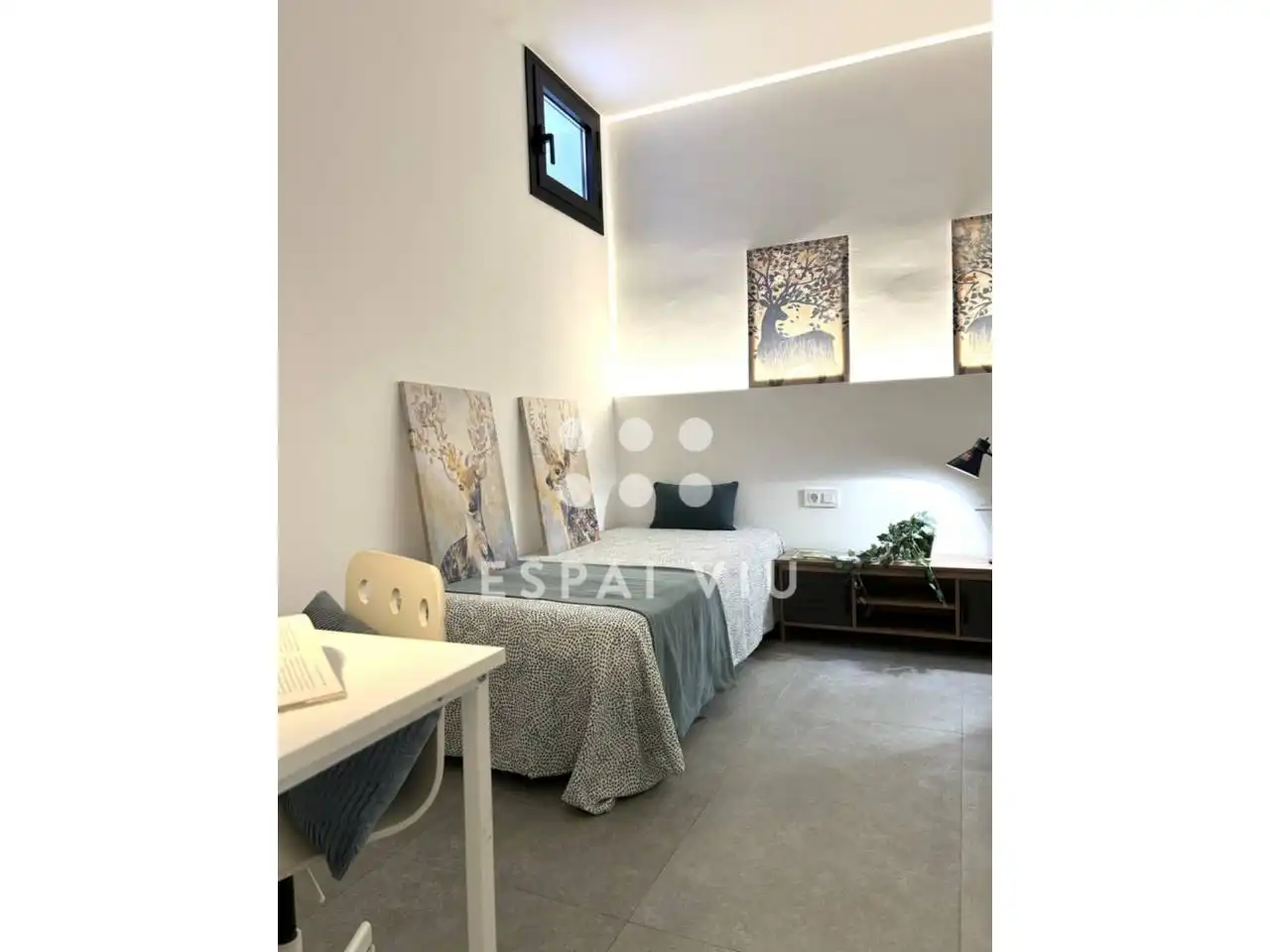 Schlafzimmer von Haus oder Chalet zum Verkauf in Terrassa mit Klimaanlage, Heizung und Privatgarten