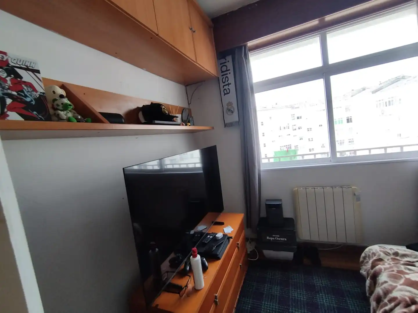 Bedroom of Flat for sale in Ferrol  with Storage room, Furnished and Oven