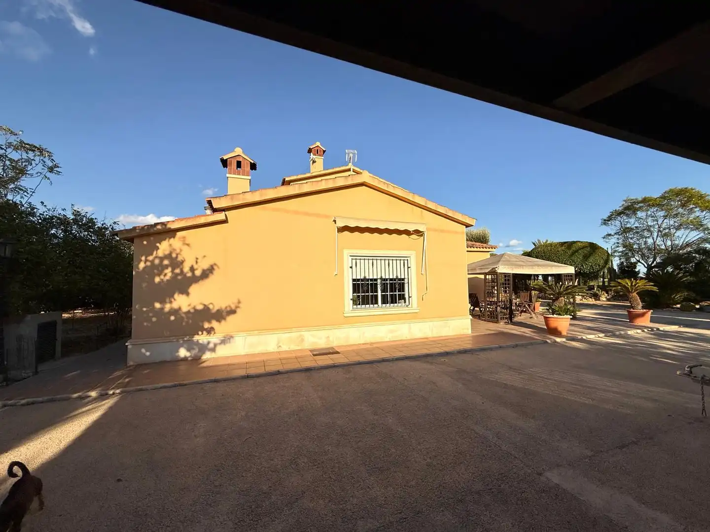 Vista exterior de Casa o xalet en venda en Elche / Elx amb Aire condicionat, Calefacció i Jardí privat